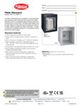 Hatco Plate Warmer Cabinet Spec Sheet Hatco Plate Warmer Cabinet Spec Sheet