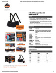 HEATING-COOLING BACK SUPPORT - XS - SPEC SHEET