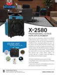 XPOWER X2580 Spec Sheet