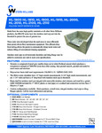 Hillow Mop Service Sink Spec Sheet