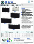 Hoshizaki BB Series Specsheet Hoshizaki BB Series Specsheet