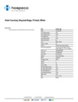 HOTEL-500 Spec Sheet