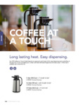 Service Ideas Coffee-at-a-Touch Specsheet Service Ideas Coffee-at-a-Touch Specsheet