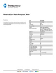 HS-6140WP Spec Sheet