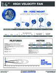 HV14 Spec Sheet HV14 Spec Sheet