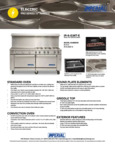 Imperial 72" Electric Ranges 