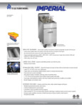 Imperial Range IFS-75-OP Open Pot Fryers