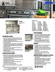 Imperial Range IR-60 Spec Sheet