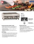Imperial Range IRB Spec Sheet