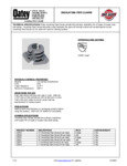Insulating Pipe Clamps Specsheet Insulating Pipe Clamps Specsheet