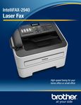 Brother intelliFAX-2940 laser multi-function fax machine