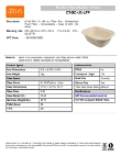 World Centric Plant Fiber Box Specsheet