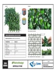 IVY MAT - 12 PANELS SPEC