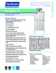 Tempstar Dishwasher Specifications Tempstar Dishwasher Specifications