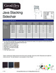 Grosfillex Java Side Chair Specs