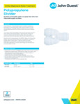 JG Drinks Polypropylene Divider Data Sheet