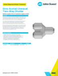 JG Drinks Unequal Two-Way Divider Imperial Data Sheet JG Drinks Unequal Two-Way Divider Imperial Data Sheet
