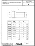 Josam Push-Fit Female Threaded Adapter JF Spec Sheet Josam Push-Fit Female Threaded Adapter JF Spec Sheet