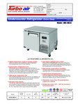 Turbo Air JUR-44D-N Specs