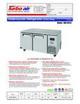 Turbo Air JUR-67D-N Specs