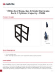 Justrite 35084 Spec Sheet