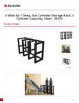 Justrite 35122 Spec Sheet