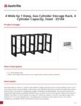 Justrite 35144 Spec Sheet