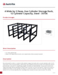 Justrite 35156 Spec Sheet