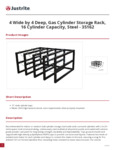 Justrite 35162 Spec Sheet