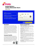 Kidde 21010073 Specsheet