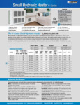 King Electric H Series Specsheet