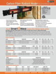 King Electric Smart Wave Heater Specsheet