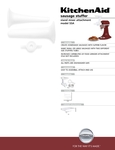 KitchenAid 519SSA Spec Sheet