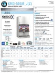 KMD-505 spec sheet