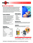 Kutol Hand Wipes Specs