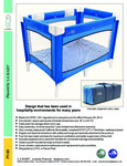 L.A. Baby PL-89 Metal Playard