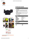 LADDER CARRYING HANDLE SPEC SHEET