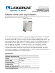 Lakeside 160715 Cereal Disposal Station