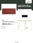Lancaster Table & Seating 1643072TFRMH Specsheet Lancaster Table & Seating 1643072TFRMH Specsheet