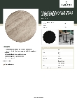 Lancaster Table & Seating 16430RTFGRY Specsheet
