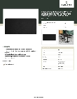 Lancaster Table & Seating 1643672TFBLK Specsheet