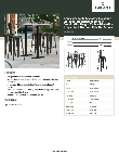 Lancaster Table & Seating 164B2848VEBK Specsheet