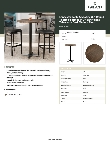 Lancaster Table & Seating 164B30RXDWL Specsheet