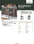 Lancaster Table & Seating 164BBRBGDKD Specsheet