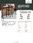 Lancaster Table & Seating 164BBSMVLBKD Specsheet