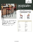 Lancaster Table & Seating 164BBSNVRDKD Specsheet