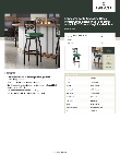 Lancaster Table & Seating 164BCROSBGNS Specsheet