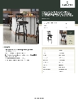Lancaster Table & Seating 164BCROSSBSW Specsheet