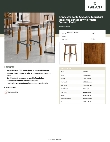 Lancaster Table & Seating 164BINDWALFR Specsheet