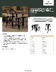 Lancaster Table & Seating 164BL3048BLK Specsheet